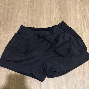 Black lululemon shorts